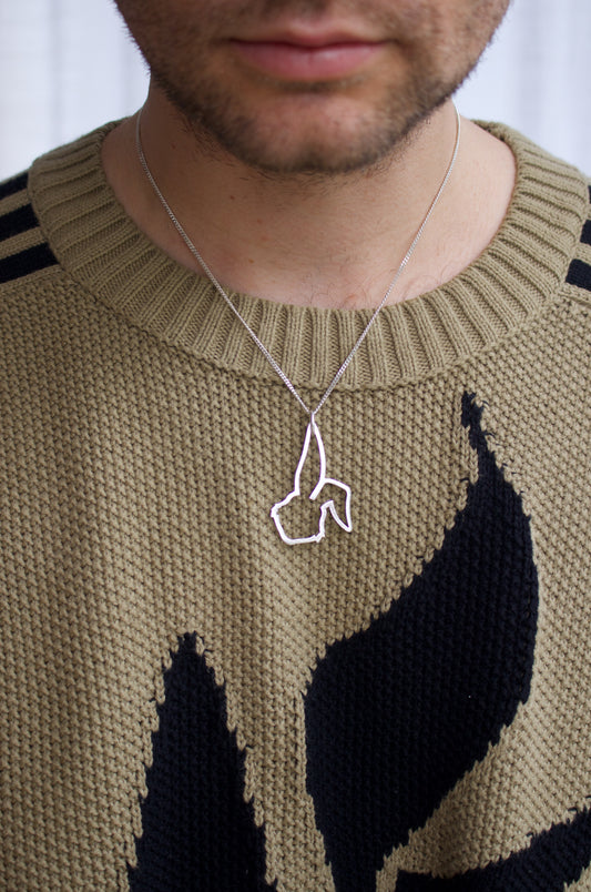 Fluf Logo Pendant XL